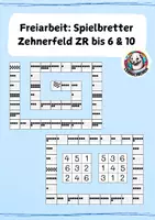 Vorschau - Spiele - Spielbretter: Zehnerfeld ZR 6 & 10 - Deckblatt