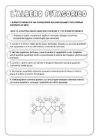 anteprima - Programmi scolastici / Materiali per docenti - Lezione sull’albero Pitagorico – Classe 4^ – 5^ - Pagina 1