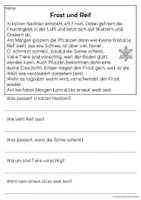 Vorschau - Arbeitsblätter - Winter Sachtexte Leseverständnis | Growing Bundle | Klasse 1 & 2 - Seite 2