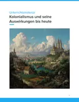 Vorschau - Unterrichtsreihen - Kolonialismus – Ursachen, Folgen & globale Auswirkungen (Sek II) - Deckblatt