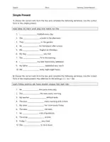 Vorschau - Arbeitsblätter - The Beatles: Let It Be – Listening Comprehension (Simple Present) - Seite 3
