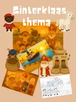 Voorbeeld - Sinterklaas - thema werkmap - Voorblad