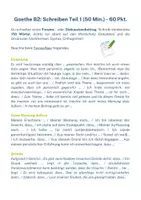 anteprima - Programmi scolastici / Materiali per docenti - Goethe-Zertifikat B2 Schreiben Teil 1 und 2 - Pagina di copertina