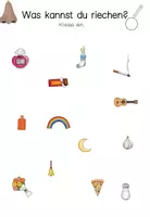 Vorschau - Arbeitsblätter - Materialpaket Sinne - Arbeitsblätter Tafelmaterial Stationen - Seite 2