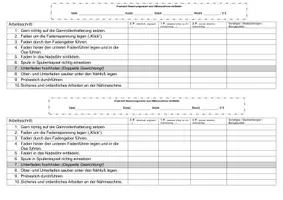 Vorschau - Arbeitsblätter - Bewertungsbogen für Nähmaschinenführerschein - Einfädeln - Seite 2