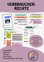 Vorschau - Arbeitsblätter - Verbraucherrechte: von Garantie bis Widerruf - Deckblatt