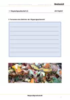 Vorschau - Arbeitsblätter - Wegwerfgesellschaft - Arbeitsblätter mit Lösungen - Seite 1