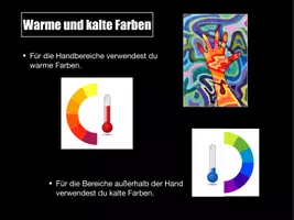 Vorschau - Stundenentwürfe - Hand im Farbwirbel – Kreatives Kunstprojekt mit Bunt- oder Filzstiften - Seite 3