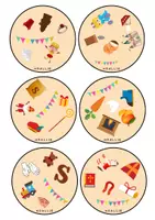 Voorbeeld - Sinterklaas dobble medium - Voorblad