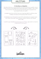 Vorschau - Arbeitsblätter - XL-Weihnachtshaus 🏠🎄 Kreatives Basteln & Gestalten für die Winterzeit - Seite 1