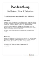 Vorschau - Arbeitsblätter - Dot Markers - Winter & Weihnachten (Förderung der Feinmotorik) - Seite 1