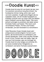 Vorschau - Mal- und Bastelvorlagen - 2026 Doodle Neujahr Kunstprojekt - Kunst im Winter - Seite 3