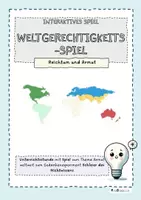 Vorschau - Stundenentwürfe - Weltgerechtigkeitsspiel - Verteilungsgerechtigkeit - Deckblatt