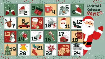 Προεπισκόπηση - Διαδραστικό υλικό - 🎅Advent Calendar: 24 Διαδραστικά Χριστουγεννιάτικα Παιχνίδια - Εξώφυλλο