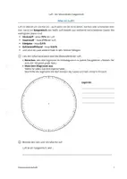 Vorschau - Arbeitsblätter - Luft - ein besonderes Gasgemisch - Seite 1