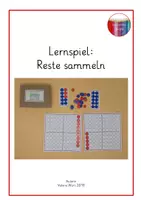 Vorschau - Spiele - Lernspiel: Reste sammeln - Zahlzerlegung - Deckblatt