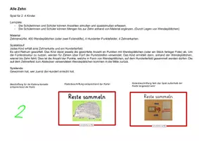 Vorschau - Spiele - Lernspiel: Reste sammeln - Zahlzerlegung - Seite 1