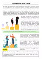 Vorschau - Arbeitsblätter - Der Gender Pay Gap: Ursachen, Folgen, Maßnahmen - Seite 1
