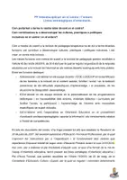 Vista previa - Para docentes: organización, planificación y formación - PF RESUM de Linies estratègiques d'orientació - página 1