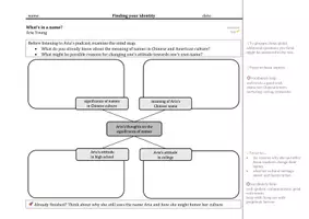 Vorschau - Arbeitsblätter - Finding your identity: What's in a name? - Seite 3