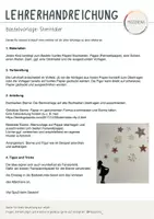 Vorschau - Mal- und Bastelvorlagen - Sterntaler - Weihnachtsdekoration (Basteln zu Weihnachten) - Seite 1