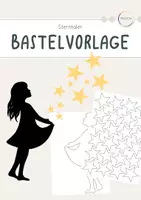 Vorschau - Mal- und Bastelvorlagen - Sterntaler - Weihnachtsdekoration (Basteln zu Weihnachten) - Deckblatt