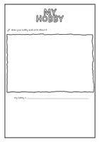 Vorschau - Arbeitsblätter - "My Hobby" Englisch - 4. Klasse - Deckblatt