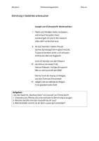 Vorschau - Unterrichtsreihen - Weihnachtsgedichte Unterrichtsreihe, Klasse 6 und 7 (inklusive Klassenarbeit mit Bewertungsbogen) - Seite 2