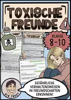 Vorschau - Arbeitsblätter - Toxische Freundschaften, falsche Freunde, Klasse 8,9,10 - Deckblatt