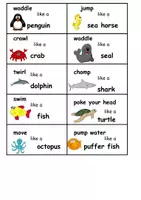 Vorschau - Spiele - Sea animals - pantomime - Seite 1