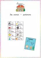 Vorschau - Spiele - Sea animals - pantomime - Deckblatt