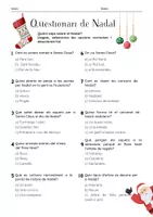 Vista previa - Hojas de trabajo - Qüestionari de Nadal - Portada