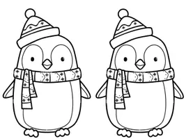 anteprima - Materiale di supporto/inclusione - Copertina_Natale_Fronte_Retro Pinguino di Natale - Pagina 1