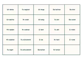 Vorschau - Spiele - Zeiten-Lege-Aufdeckpiel (Präsens, Präteritum, Perfekt, Futur) - Deckblatt
