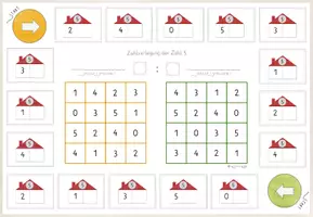 Vorschau - Spiele - 13x Bingo Zahlzerlegung bis 10, Förderung Zahlvorstellung, differenziert, bildlich+ symbolisch - Seite 3