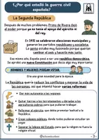 Aperçu - Feuilles d'exercices - XXe siècle – Espagne | Résumés visuels + Activités - Page 3