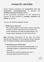 Vorschau - Arbeitsblätter - Kriterienliste und Leistungsbewertung- mündliche Mitarbeit - Seite 1