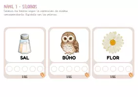 Vista previa - Tarjetas / Manipulativos - CONCIENCIA FONOLÓGICA CASTELLANO/CATALÁN - página 3