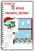 anteprima - Materiale di supporto/inclusione - Copertina_Natale_Fronte_Retro Pupazzo di Neve - Pagina di copertina