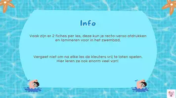 Voorbeeld - Zwemkaarten kleuters - Pagina 2