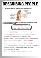 Vorschau - Arbeitsblätter - Describing people — Materialpaket - Seite 2