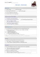 Vorschau - Stundenentwürfe - Bewerbungsgespräch (job interview role play card) - PPP und Rollenkarte - Deckblatt