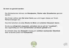 Vorschau - Fördermaterial/Inklusion - Selbstständig Wochenziele setzen mit Stärkenkarten - Seite 2
