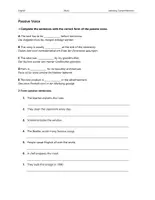 Vorschau - Arbeitsblätter - The Beatles: All you need is love – Listening Comprehension (Passive Voice) - Seite 3