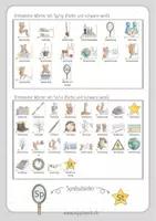Vorschau - selbst erstellte Cliparts/Grafiken - Clipart-Paket Rechtschreibung: Wörter mit St und Sp - Seite 2