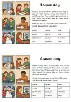 Vorschau - Arbeitsblätter - Picture Story Past Simple Year 7 - Deckblatt