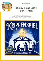 Vorschau - Unterrichtsreihen - Krippenspiel - Theaterstück im Advent - Klasse 2-4 - Deckblatt
