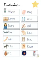 Vorschau - Spiele - Buchstabe R - Tandemlesen für Leseanfänger - Seite 3