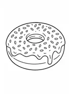 Vorschau - Arbeitsblätter - Ausmalbilder zum Thema Essen - Seite 1