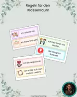 Vorschau - Poster - Regeln für den Klassenraum - Deckblatt